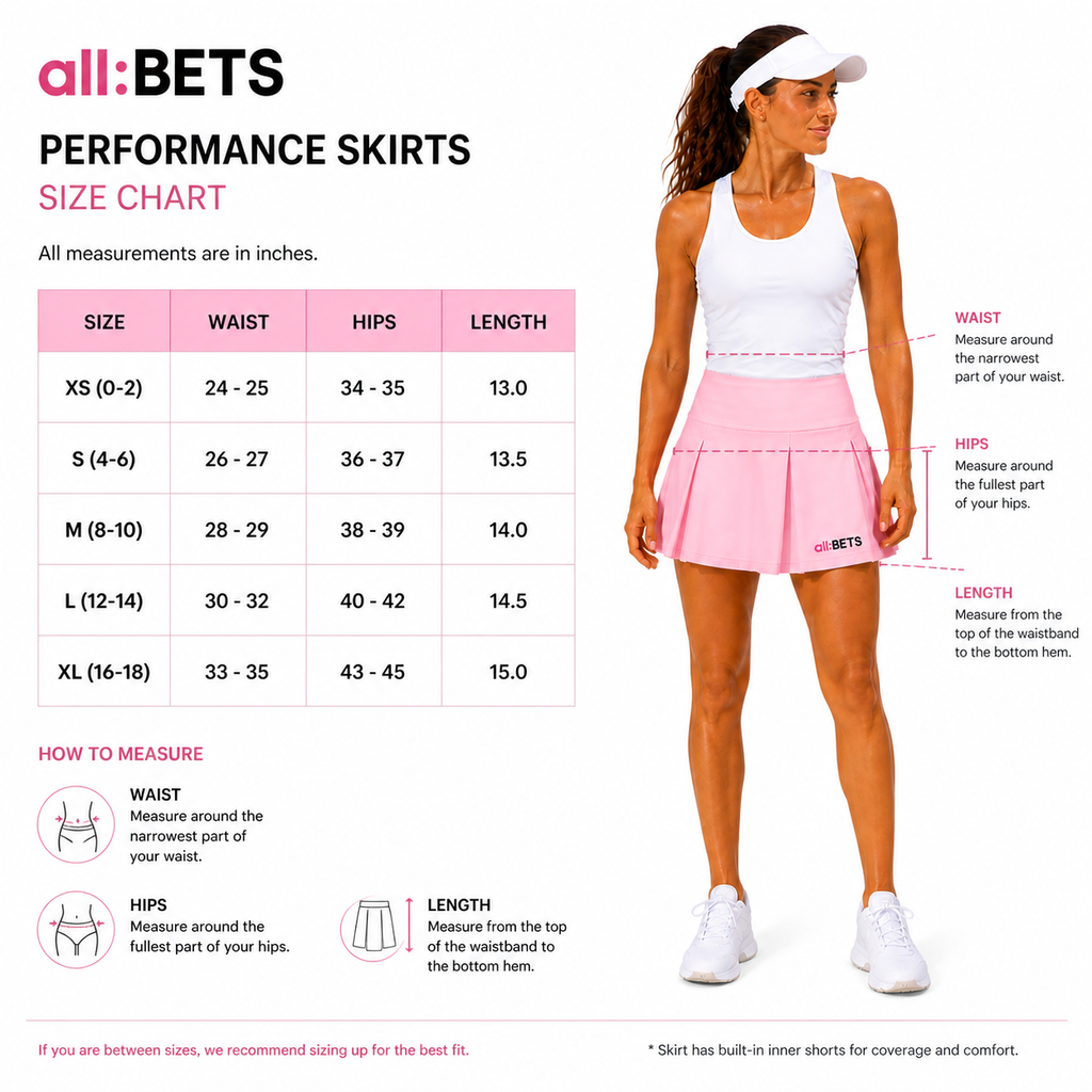 Performance Skirts Pink