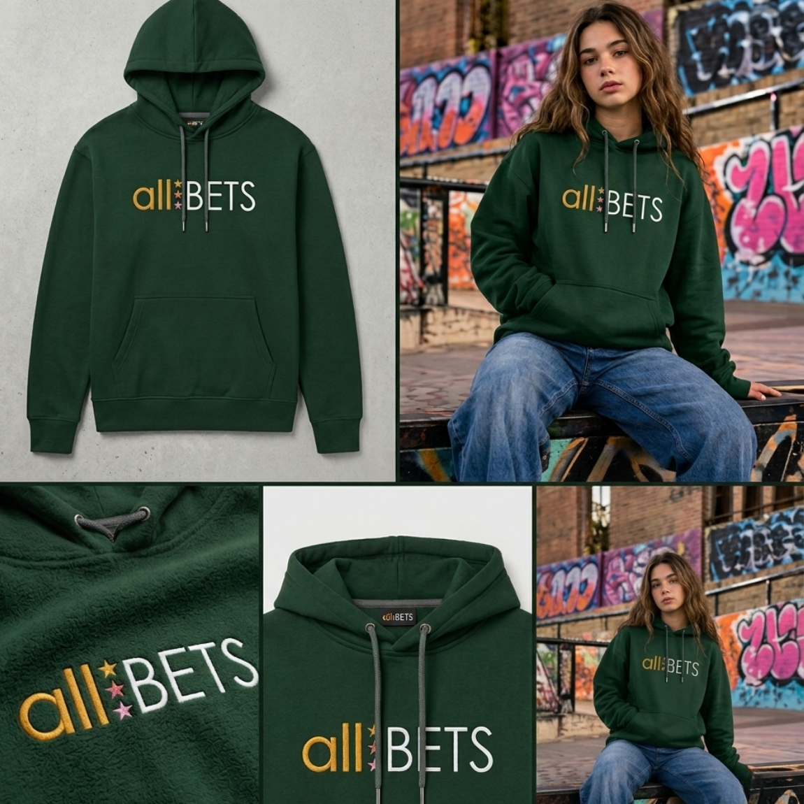 all:BETS Essential Fleece Hoodie