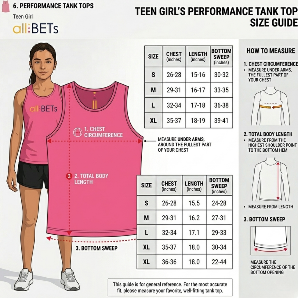 all:BETs Performance Tank Top